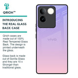 Lavender Gradient Glass Case for iQOO Z7 Pro 5G