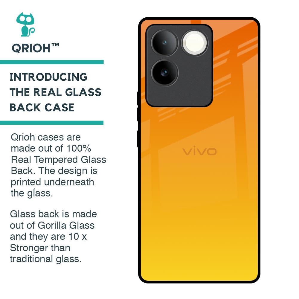 Sunset Glass Case for iQOO Z7 Pro 5G