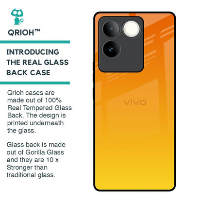 Sunset Glass Case for iQOO Z7 Pro 5G