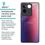 Multi Shaded Gradient Glass Case for iQOO Z7 Pro 5G