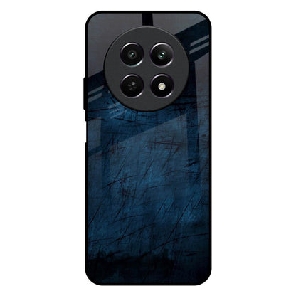 Dark Blue Grunge Realme 12 5G Glass Back Cover Online