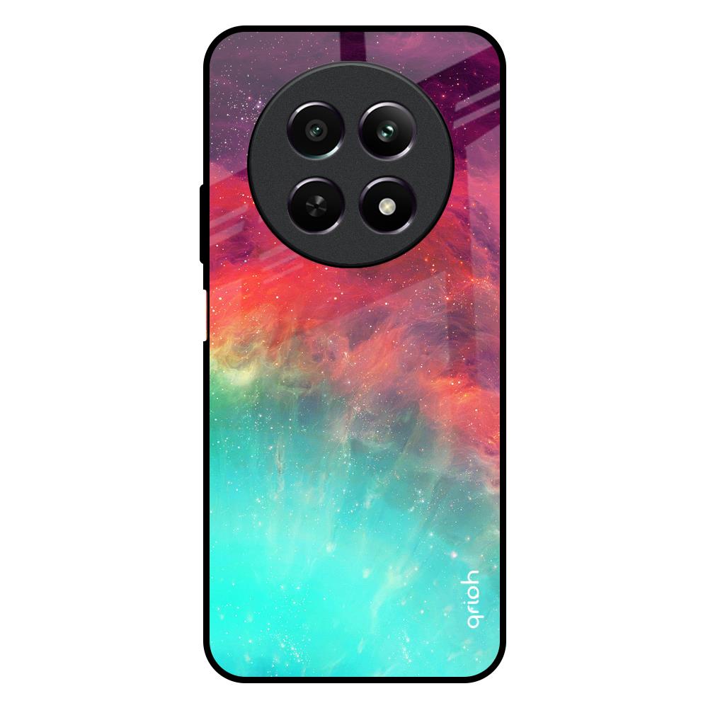 Colorful Aura Realme 12 5G Glass Back Cover Online