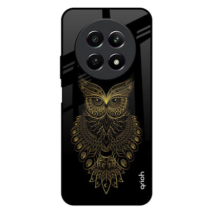 Golden Owl Realme 12 5G Glass Back Cover Online