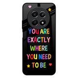 Magical Words Realme 12 5G Glass Back Cover Online