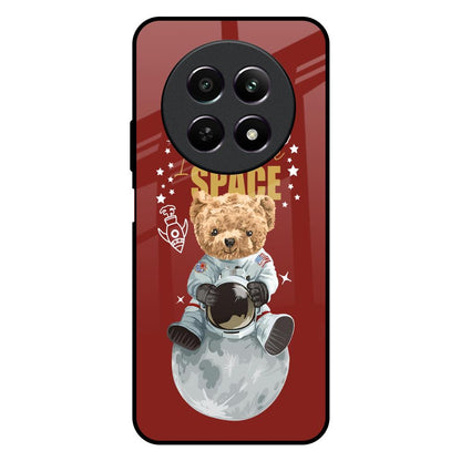 Astronaut Bear Realme 12 5G Glass Back Cover Online