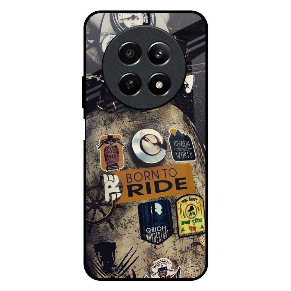 Ride Mode On Realme 12 5G Glass Back Cover Online