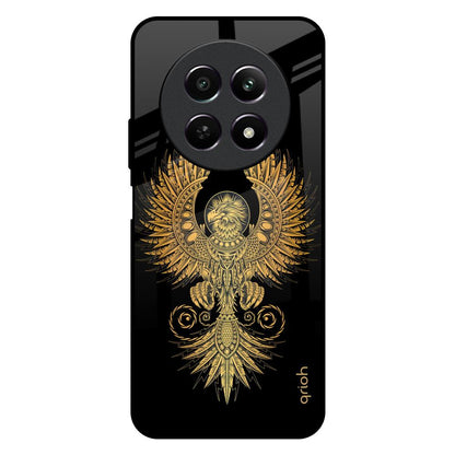 Mythical Phoenix Art Realme 12 5G Glass Back Cover Online