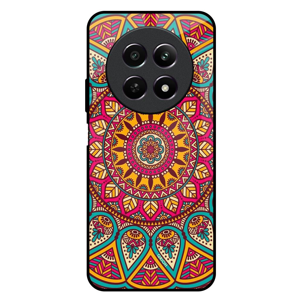 Elegant Mandala Realme 12 5G Glass Back Cover Online