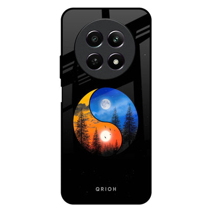 Yin Yang Balance Realme 12 5G Glass Back Cover Online