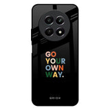 Go Your Own Way Realme 12 5G Glass Back Cover Online