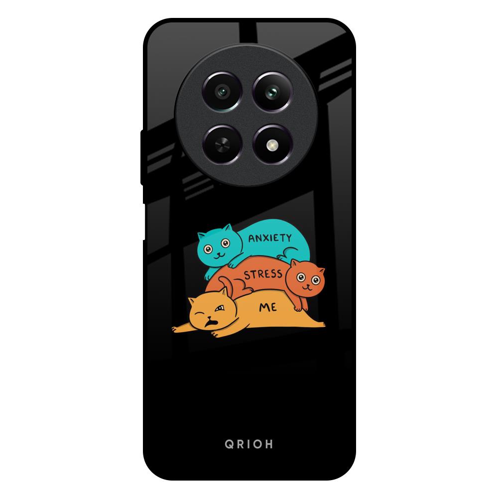 Anxiety Stress Realme 12 5G Glass Back Cover Online
