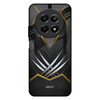 Black Warrior Realme 12 5G Glass Back Cover Online