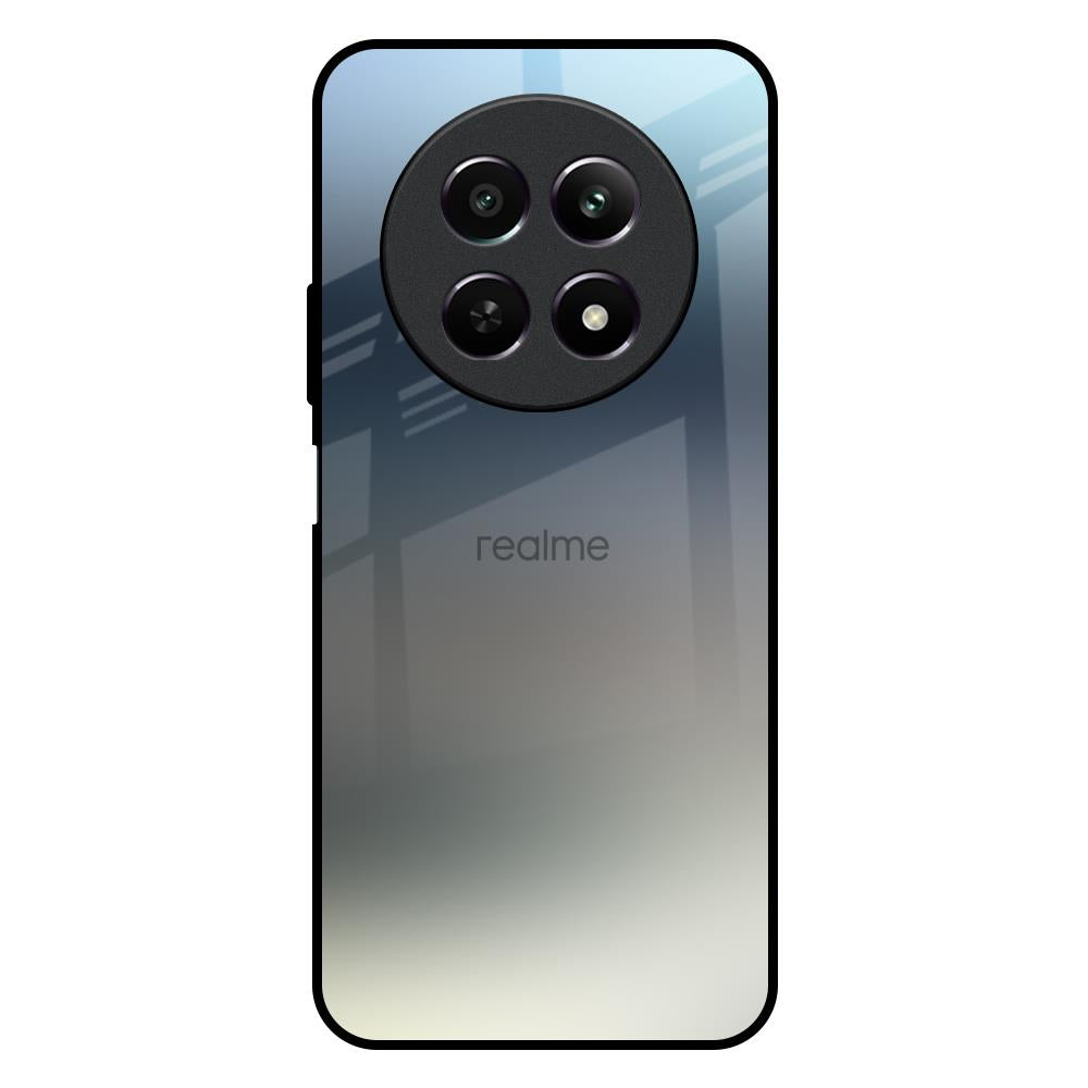 Tricolor Ombre Realme 12 5G Glass Back Cover Online