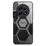 Hexagon Style Realme 12 5G Glass Back Cover Online