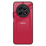 Solo Maroon Realme 12 5G Glass Back Cover Online