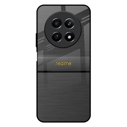 Grey Metallic Glass Realme 12 5G Glass Back Cover Online