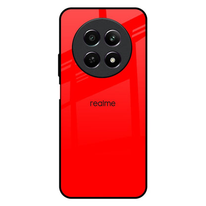 Blood Red Realme 12 5G Glass Back Cover Online