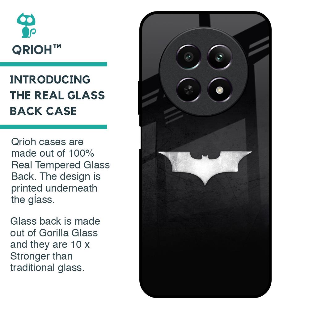 Super Hero Logo Glass Case for Realme 12 5G