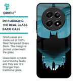 Cyan Bat Glass Case for Realme 12 5G