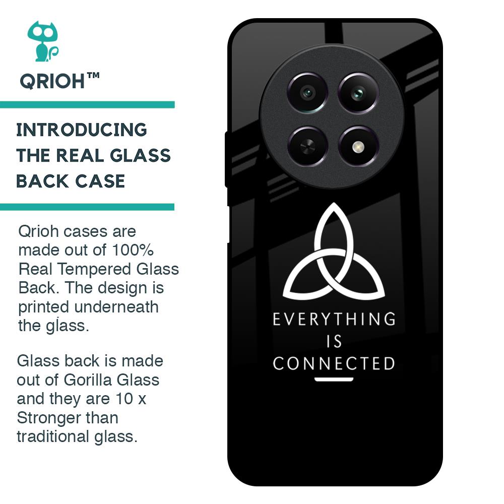 Everything Is Connected Glass Case for Realme 12 5G