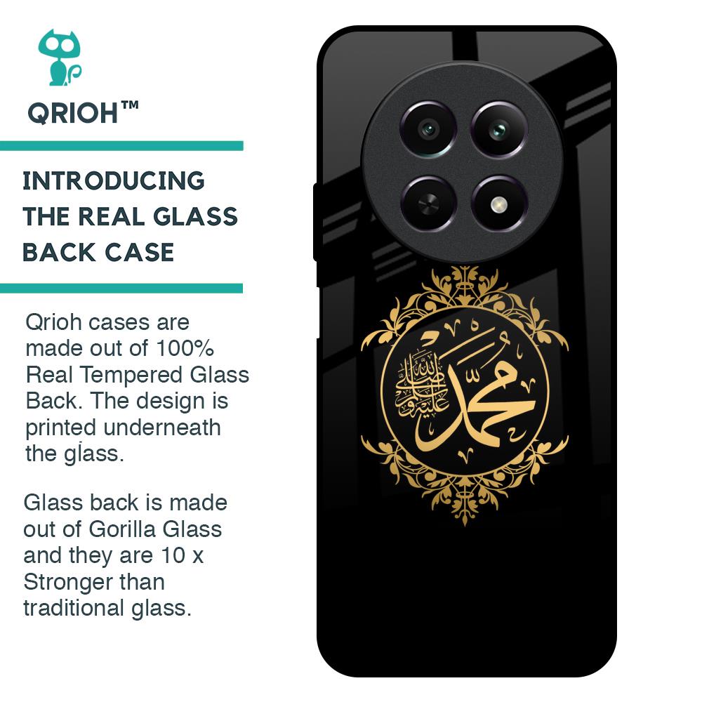 Islamic Calligraphy Glass Case for Realme 12 5G