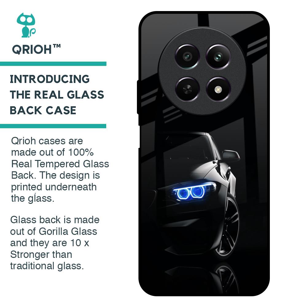 Car In Dark Glass Case for Realme 12 5G