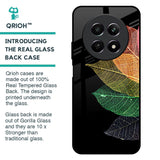 Colorful Leaves Glass Case for Realme 12 5G