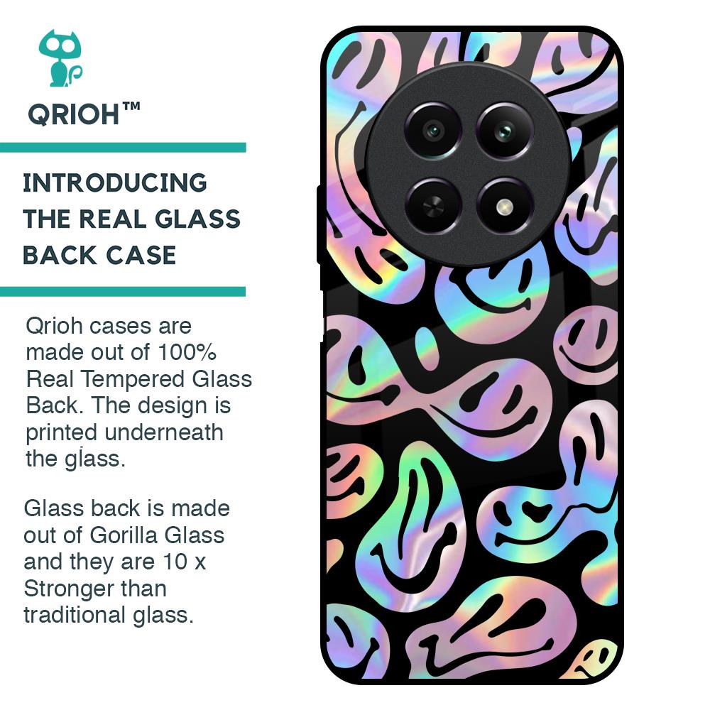 Acid Smile Glass Case for Realme 12 5G