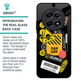 Danger Signs Glass Case for Realme 12 5G