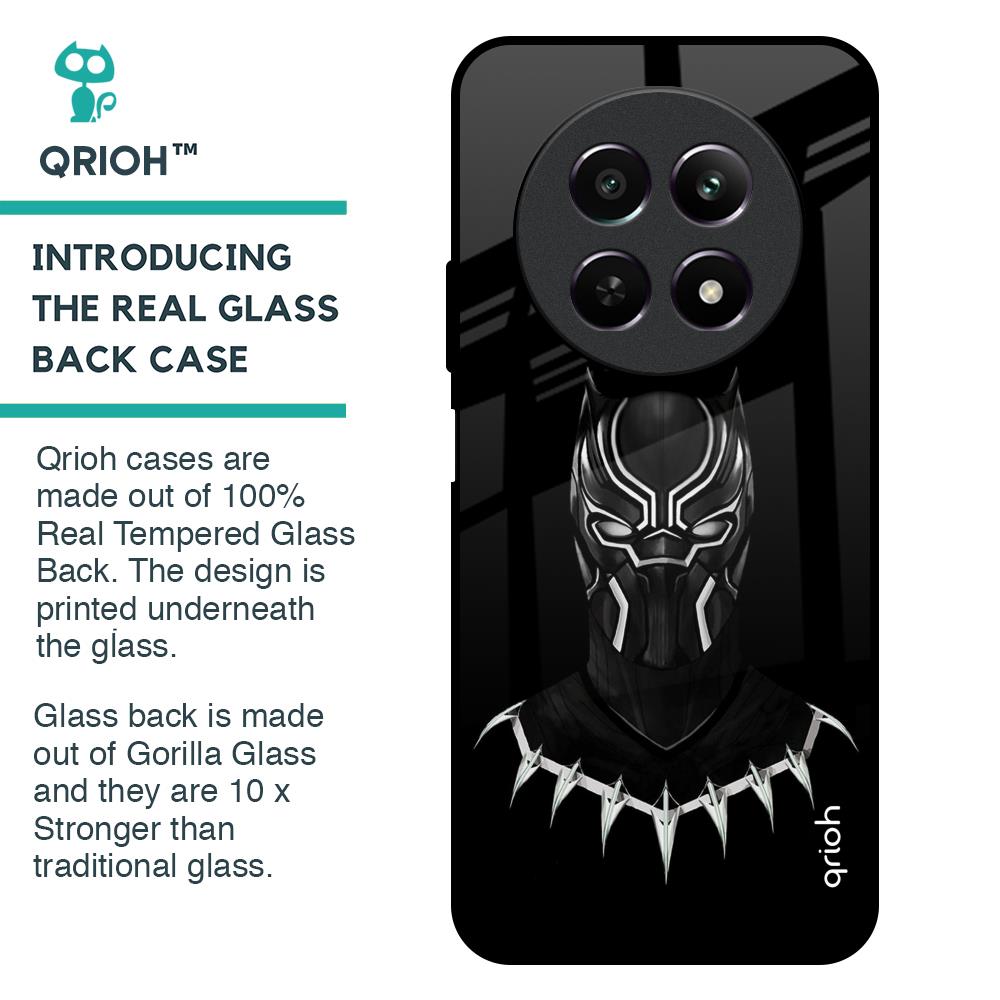 Dark Superhero Glass Case for Realme 12 5G