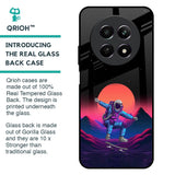 Retro Astronaut Glass Case for Realme 12 5G