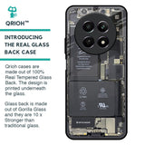 Skeleton Inside Glass Case for Realme 12 5G