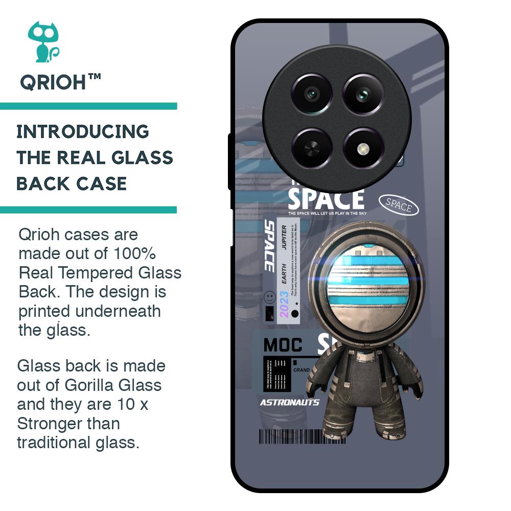 Space Travel Glass Case for Realme 12 5G