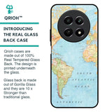 Travel Map Glass Case for Realme 12 5G