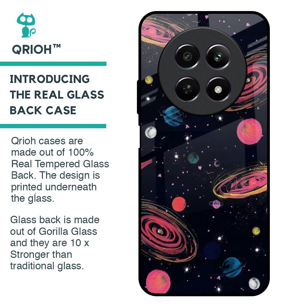 Galaxy In Dream Glass Case For Realme 12 5G
