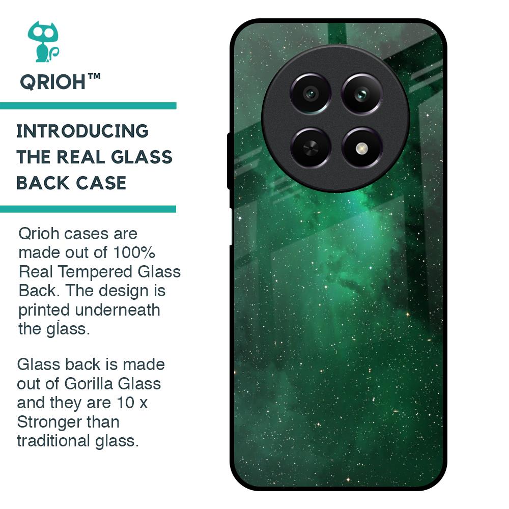 Emerald Firefly Glass Case For Realme 12 5G