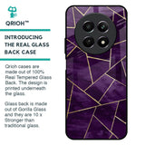 Geometric Purple Glass Case For Realme 12 5G