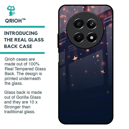 Falling Stars Glass Case For Realme 12 5G