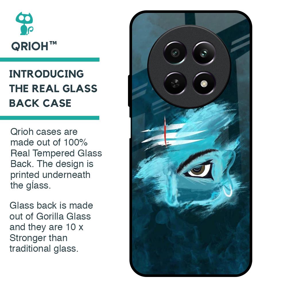 Power Of Trinetra Glass Case For Realme 12 5G