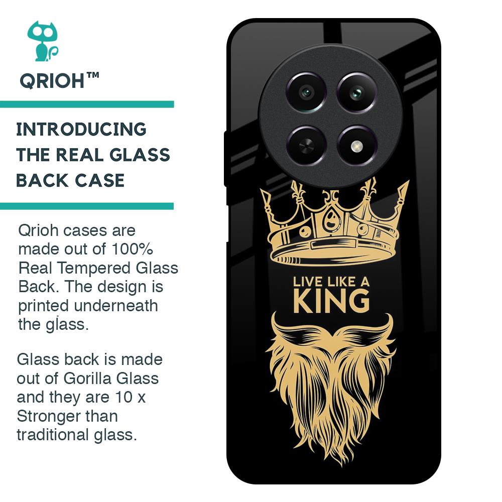 King Life Glass Case For Realme 12 5G