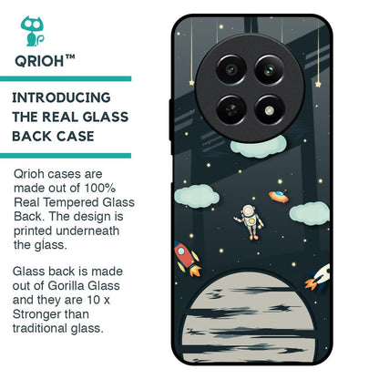 Astronaut Dream Glass Case For Realme 12 5G
