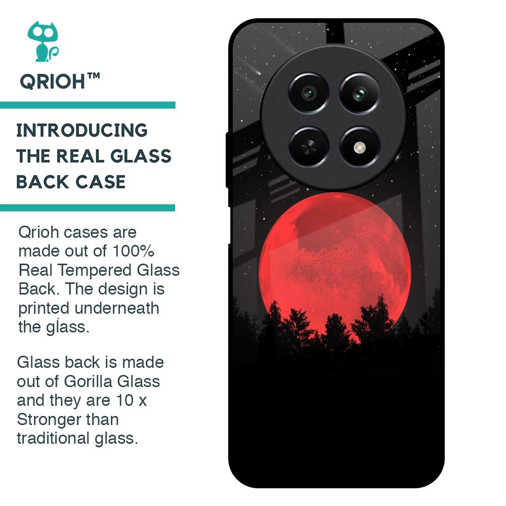 Moonlight Aesthetic Glass Case For Realme 12 5G