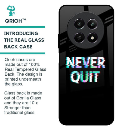 Never Quit Glass Case For Realme 12 5G