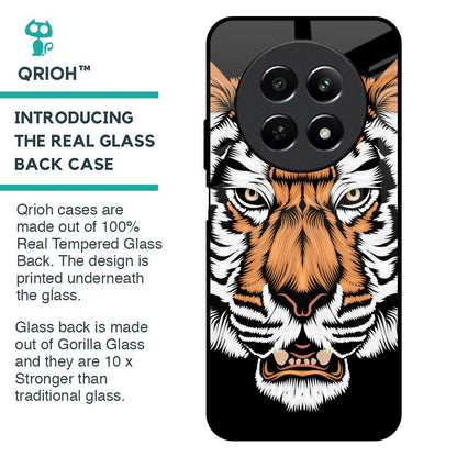 Angry Tiger Glass Case For Realme 12 5G