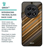 Diagonal Slash Pattern Glass Case for Realme 12 5G