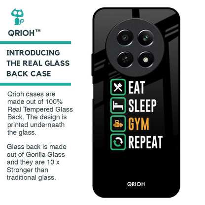 Daily Routine Glass Case for Realme 12 5G
