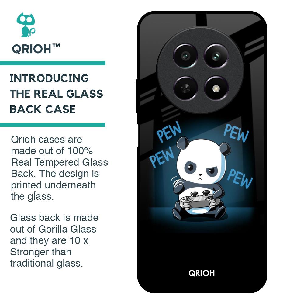 Pew Pew Glass Case for Realme 12 5G