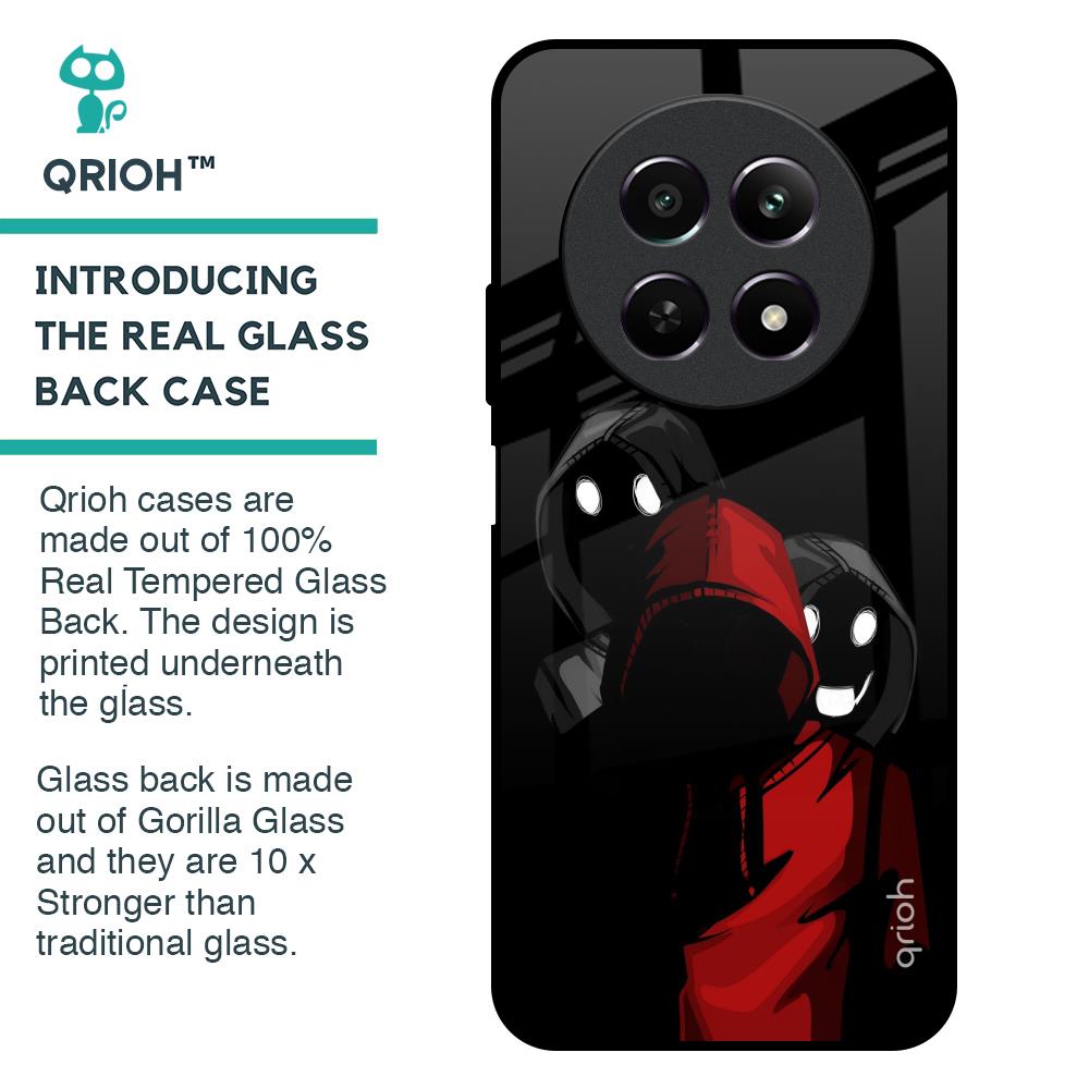 Shadow Character Glass Case for Realme 12 5G