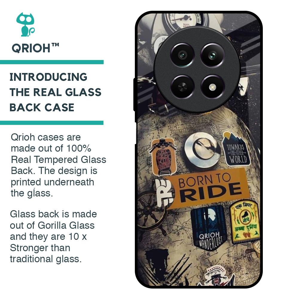 Ride Mode On Glass Case for Realme 12 5G