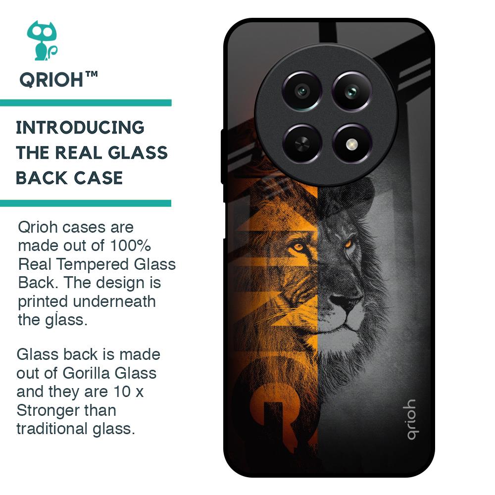 King Of Forest Glass Case for Realme 12 5G